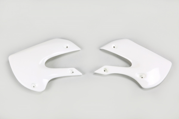 Radiator Covers white for Kawasaki / Suzuki